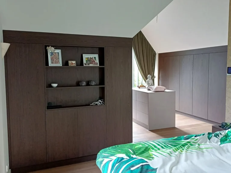Slaapkamer interieur in Kaatsheuvel, gemaakt en geplaatst door Koot Maatwerk